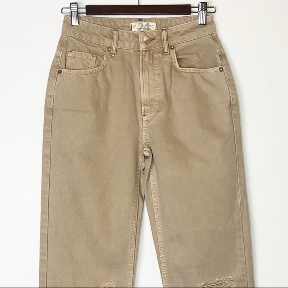 NWOT Free People High Rise Dakota Straight Leg Jeans - Picture 4 of 12